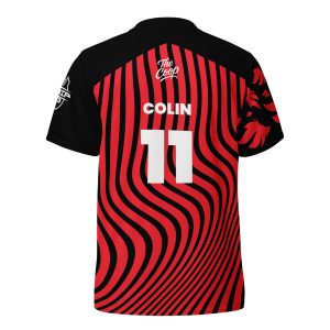 2026 Chicken Coop Esports – Colin – OG Red & Black Jersey