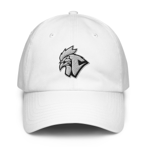 Under Armour Chicken Coop Esports Gameday dad hat in white, front view