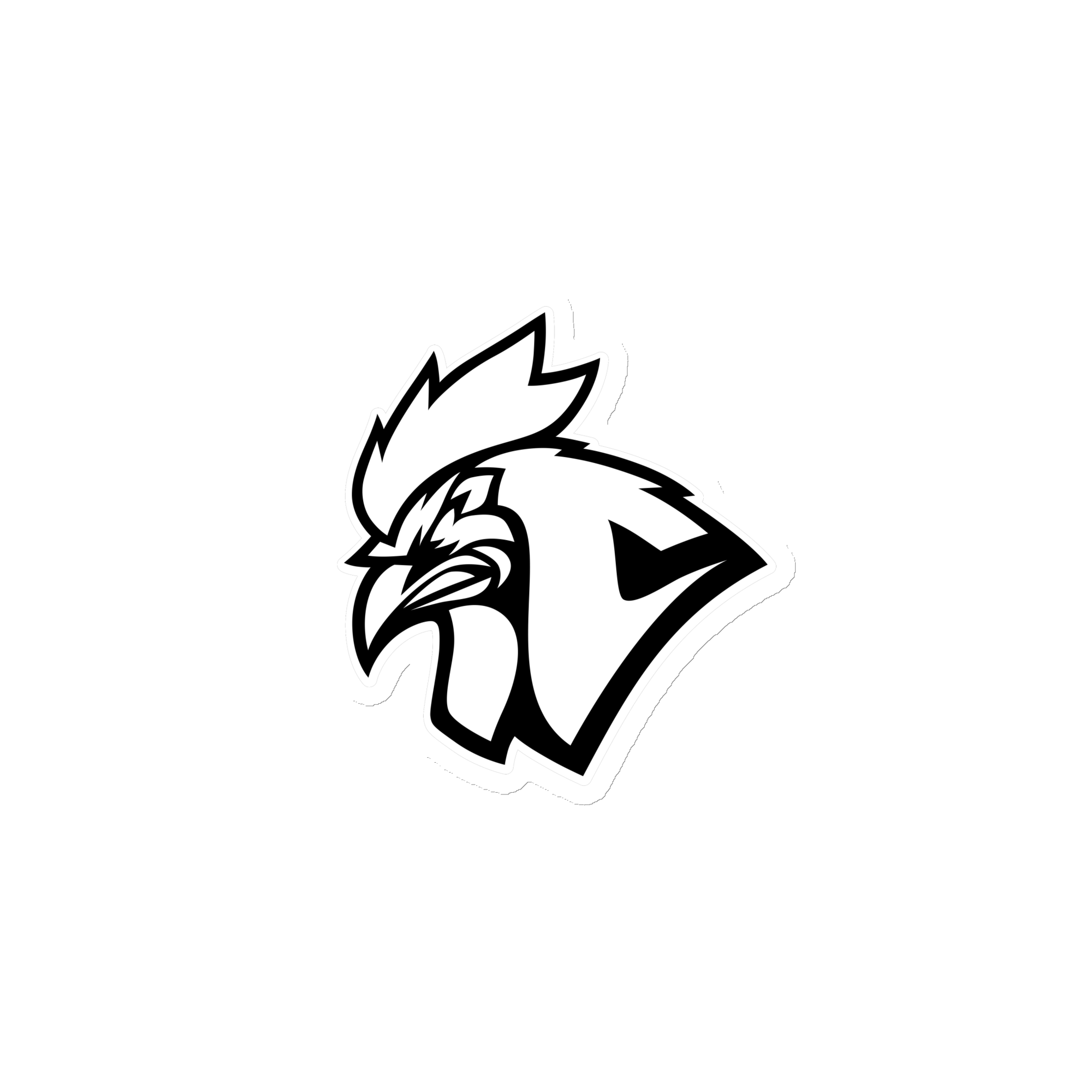 Chicken Coop Logo Die Cut Magnet - Image 3