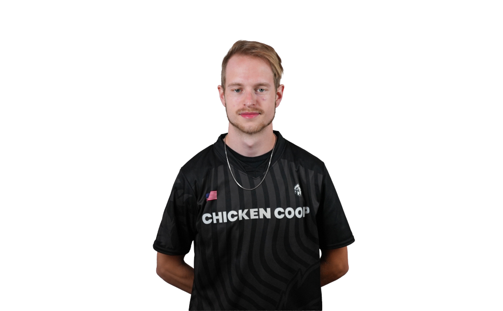 Crisp, AWPer and in-game leader for the Chicken Coop Esports CS2 team